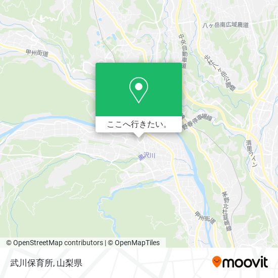 武川保育所地図