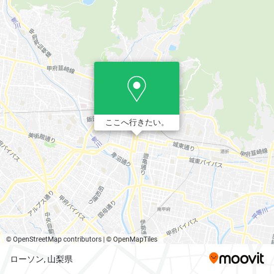 ローソン地図