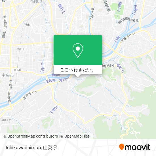Ichikawadaimon地図