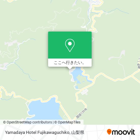 Yamadaya Hotel Fujikawaguchiko地図