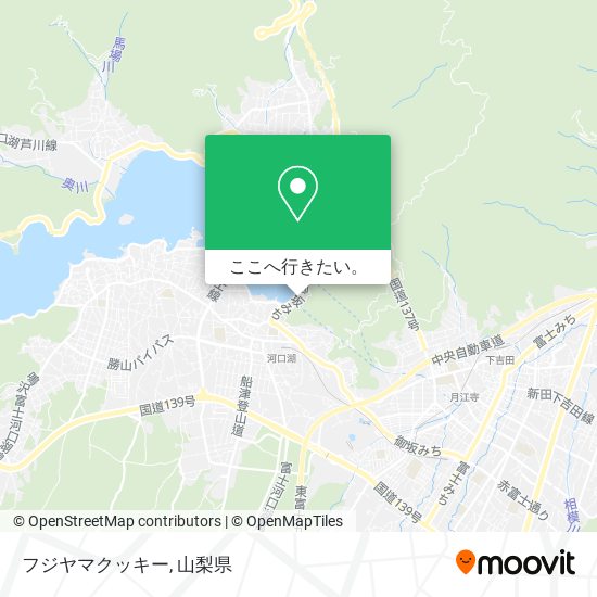 フジヤマクッキー地図