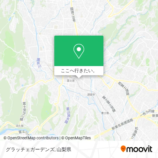 グラッチェガーデンズ地図