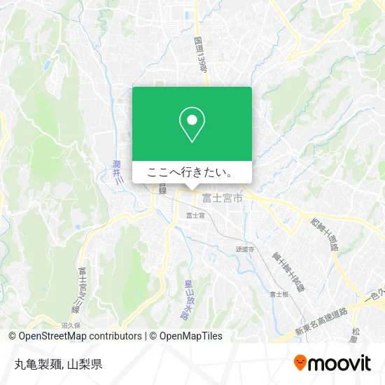 丸亀製麺地図