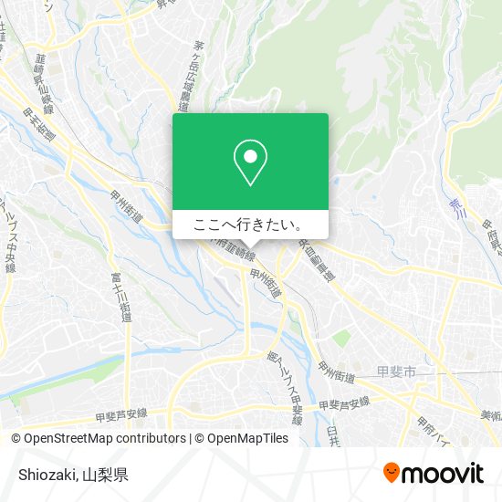 Shiozaki地図