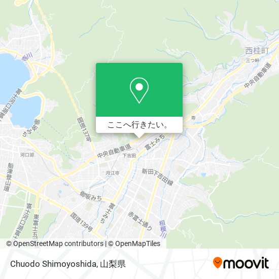 Chuodo Shimoyoshida地図