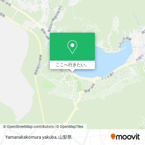 Yamanakakomura yakuba地図
