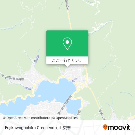 Fujikawaguchiko Crescendo地図