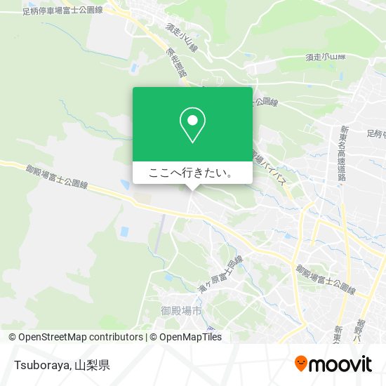 Tsuboraya地図