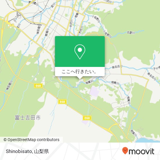 Shinobisato地図