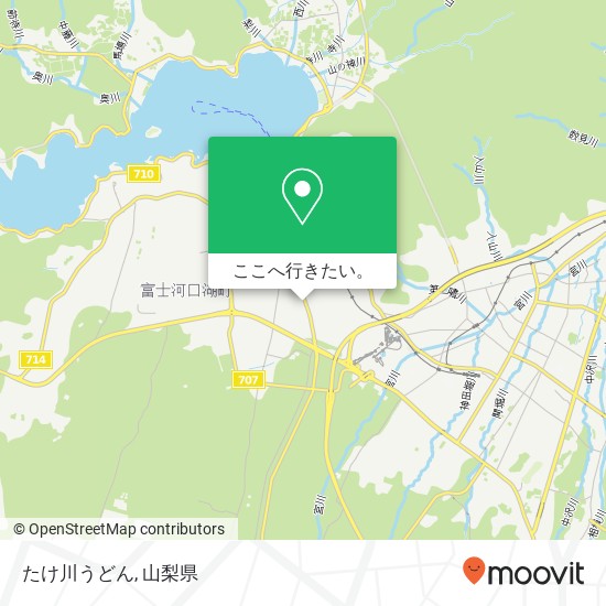 たけ川うどん地図