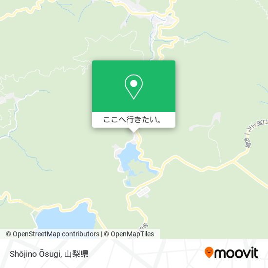 Shōjino Ōsugi地図