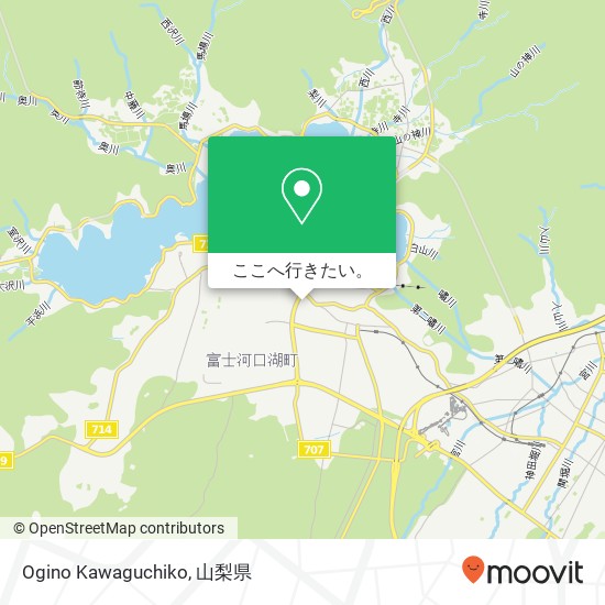 Ogino Kawaguchiko地図