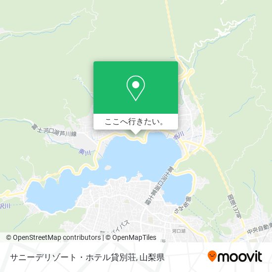 サニーデリゾート・ホテル貸別荘地図