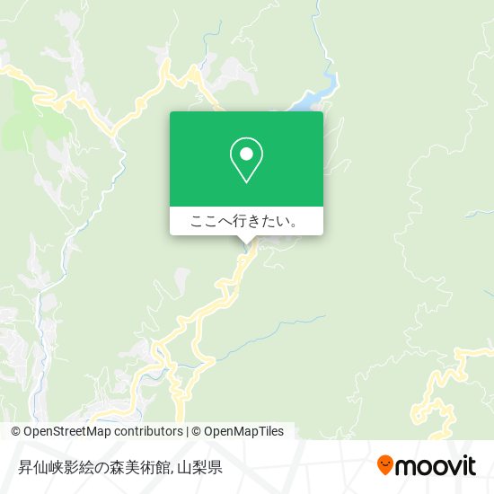 昇仙峡影絵の森美術館地図