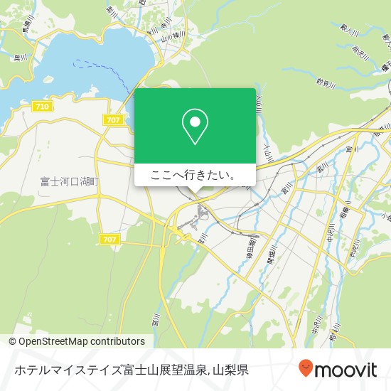 ホテルマイステイズ富士山展望温泉地図