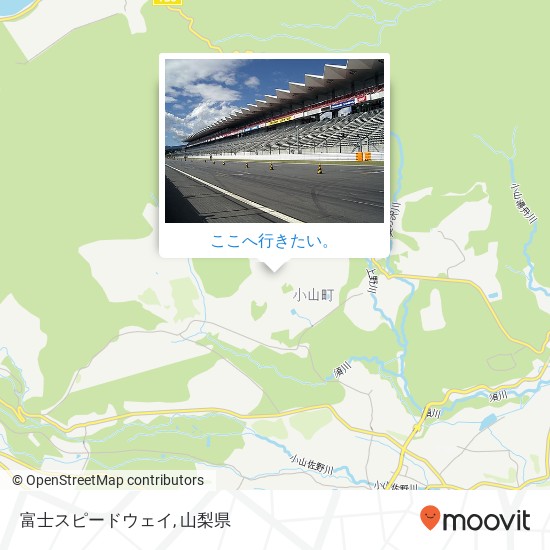 富士スピードウェイ地図