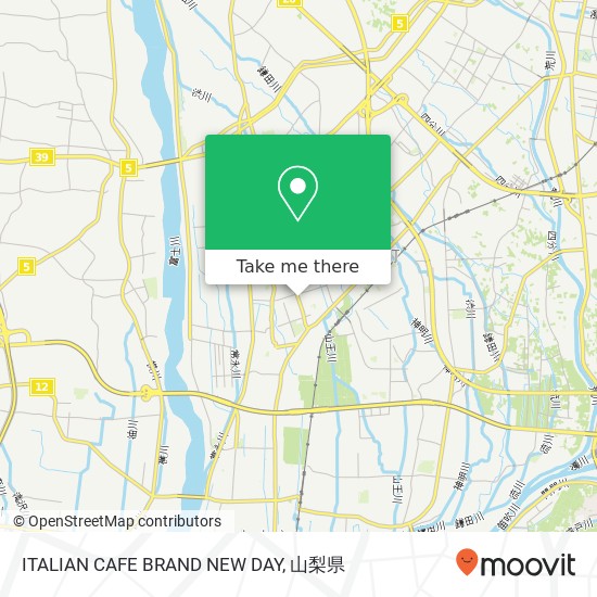 ITALIAN CAFE BRAND NEW DAY地図