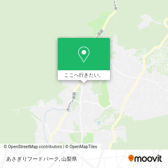 あさぎりフードパーク地図
