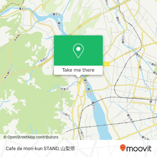 Cafe de mori-kun STAND地図