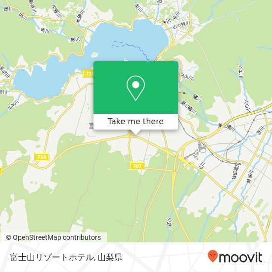 富士山リゾートホテル地図