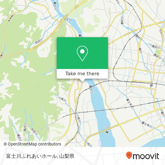 富士川ふれあいホール地図