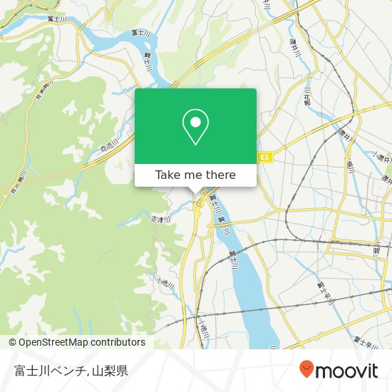 富士川ベンチ地図