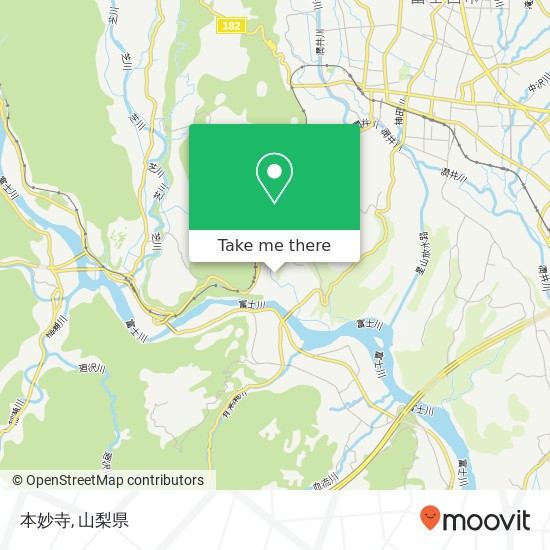 本妙寺地図