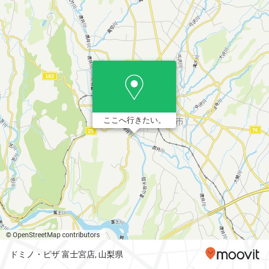 ドミノ・ピザ 富士宮店地図