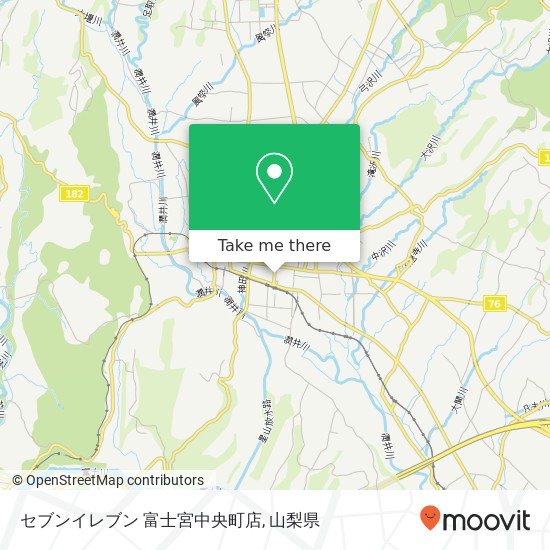 セブンイレブン 富士宮中央町店地図