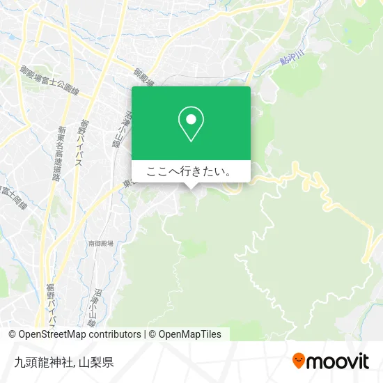 九頭龍神社地図