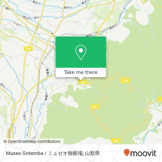 Museo Gotemba / ミュゼオ御殿場地図