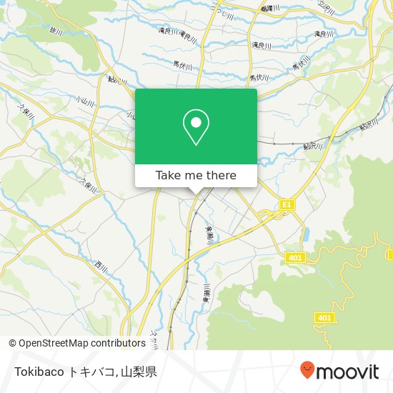 Tokibaco トキバコ地図