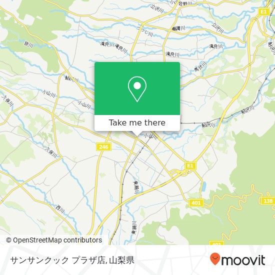 サンサンクック プラザ店地図