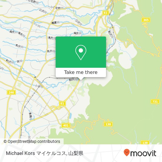Michael Kors マイケルコス地図