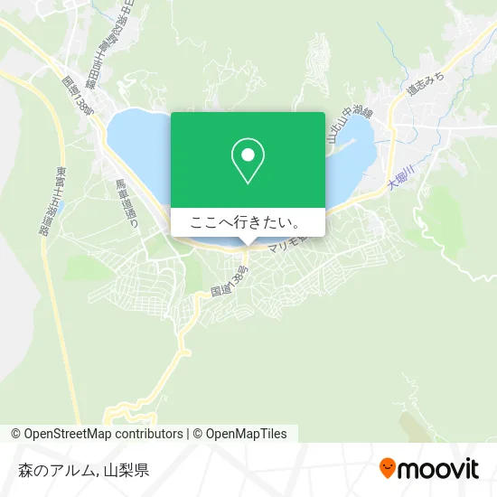 森のアルム地図