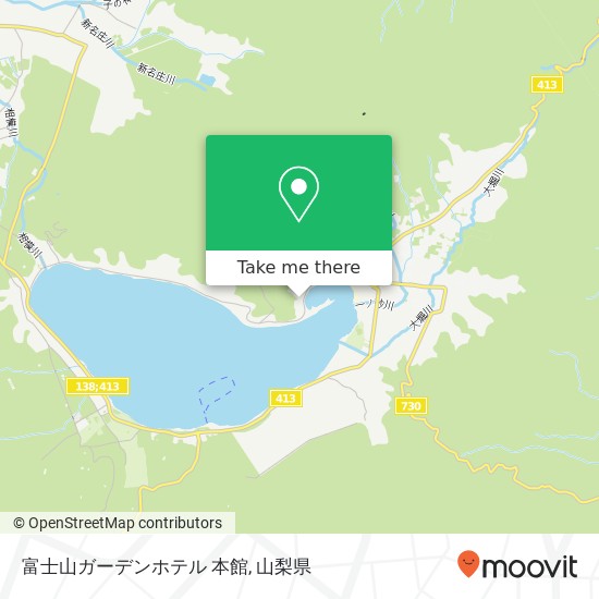 富士山ガーデンホテル 本館地図