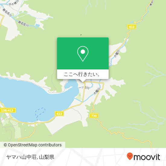 ヤマハ山中荘地図