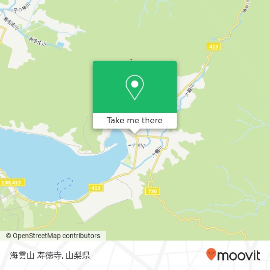 海雲山 寿徳寺地図
