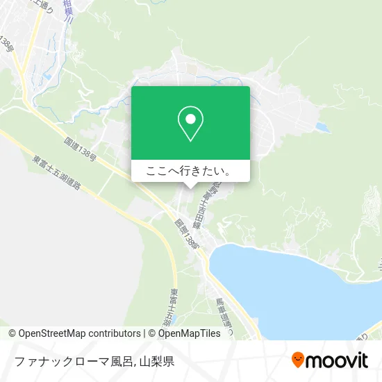 ファナックローマ風呂地図