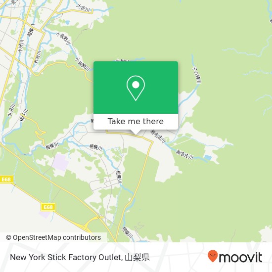 New York Stick Factory Outlet地図