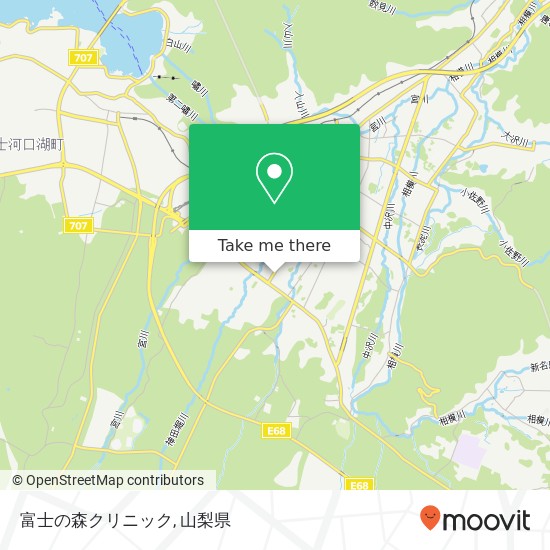 富士の森クリニック地図