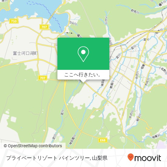 プライベートリゾート パインツリー地図