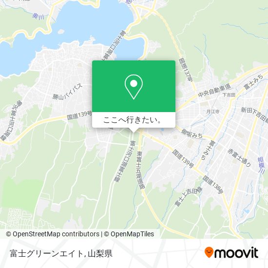 富士グリーンエイト地図