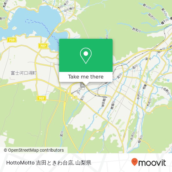 HottoMotto 吉田ときわ台店地図