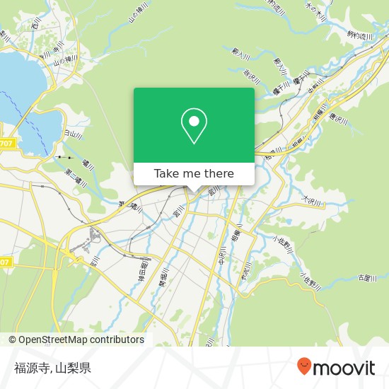 福源寺地図
