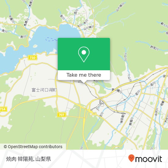 焼肉 韓陽苑地図