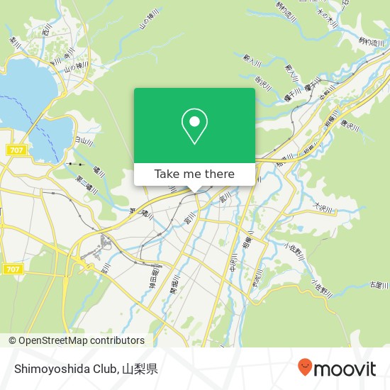 Shimoyoshida Club地図