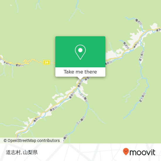 道志村地図