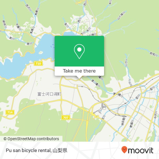 Pu san bicycle rental地図