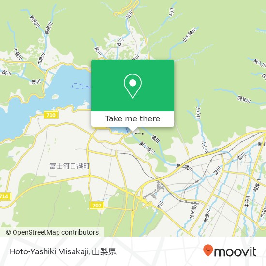 Hoto-Yashiki Misakaji地図